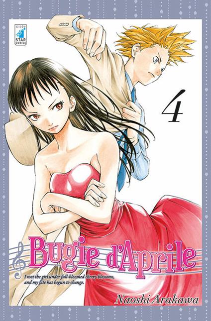 Bugie d'aprile. Vol. 4 - Naoshi Arakawa - copertina