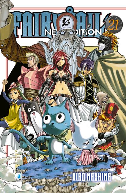 Fairy Tail. New edition. Vol. 21 - Hiro Mashima - copertina