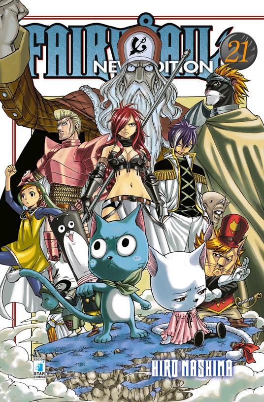 Fairy Tail. New edition. Vol. 21 - Hiro Mashima - copertina