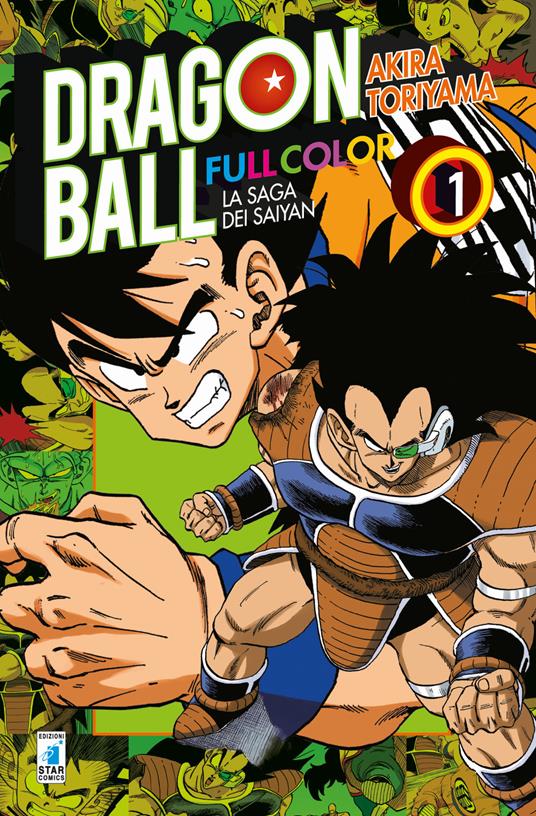 La saga dei Saiyan. Dragon Ball full color. Vol. 1 - Akira Toriyama - copertina