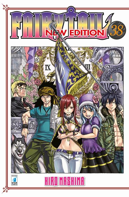 Fairy Tail. New edition. Vol. 38 - Hiro Mashima - copertina