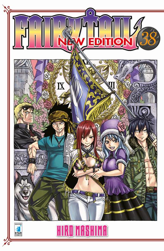 Fairy Tail. New edition. Vol. 38 - Hiro Mashima - copertina