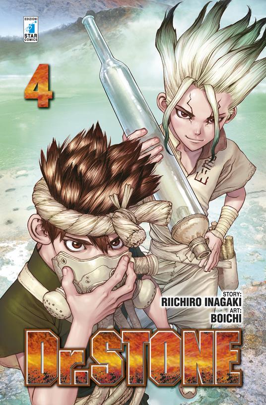 Dr. Stone. Vol. 4 - Riichiro Inagaki - copertina