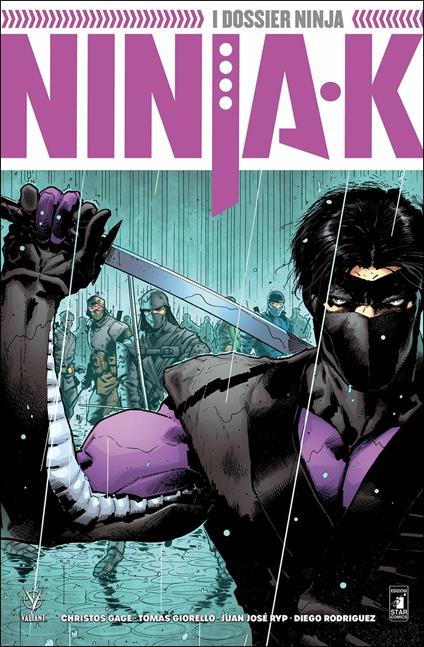 Ninja-K. Vol. 1: I dossier ninja - Christos N. Gage - copertina