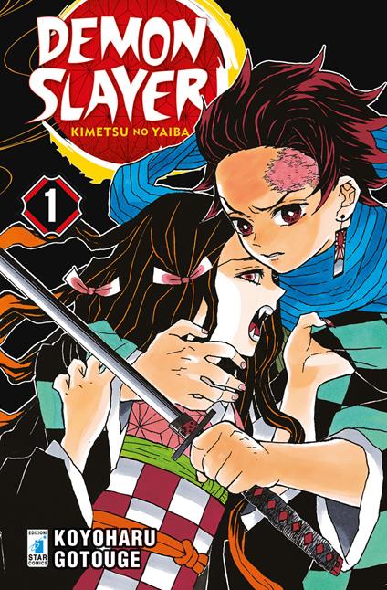 Demon slayer. Kimetsu no yaiba. Vol. 1: Crudeltà - Koyoharu Gotouge - copertina