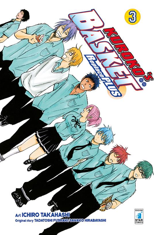 Kuroko's basket. Replace plus. Vol. 3 - Tadatoshi Fujimaki,Sawako Hirabayashi - copertina