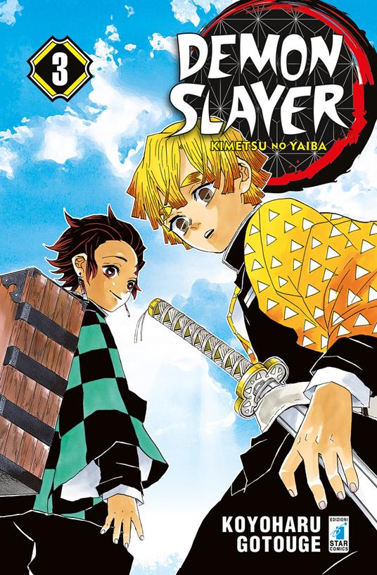 Demon slayer. Kimetsu no yaiba. Vol. 3 - Koyoharu Gotouge - copertina