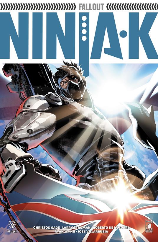 Ninja-k. Vol. 3: Fallout - Christos N. Gage - copertina