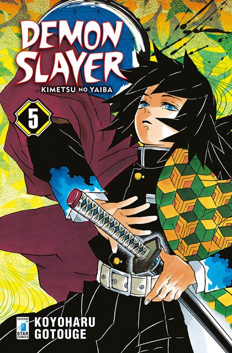 Demon slayer. Kimetsu no yaiba. Vol. 5 - Koyoharu Gotouge - copertina