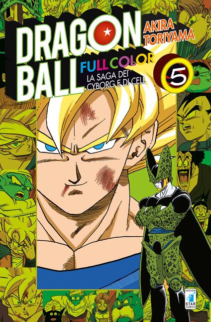 La saga dei cyborg e di Cell. Dragon Ball full color. Vol. 5 - Akira Toriyama - copertina