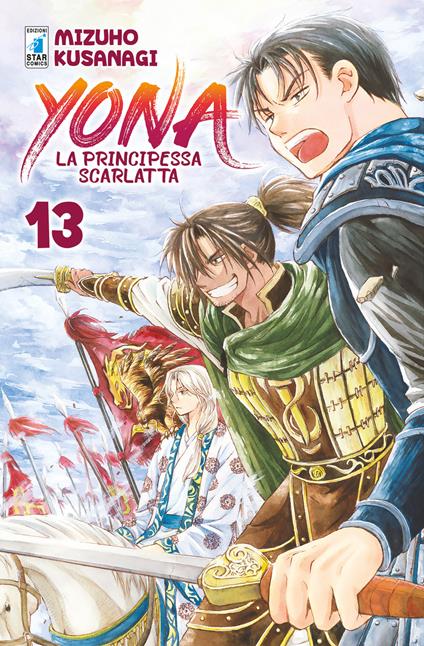 Yona la principessa scarlatta. Vol. 13 - Mizuho Kusanagi - copertina