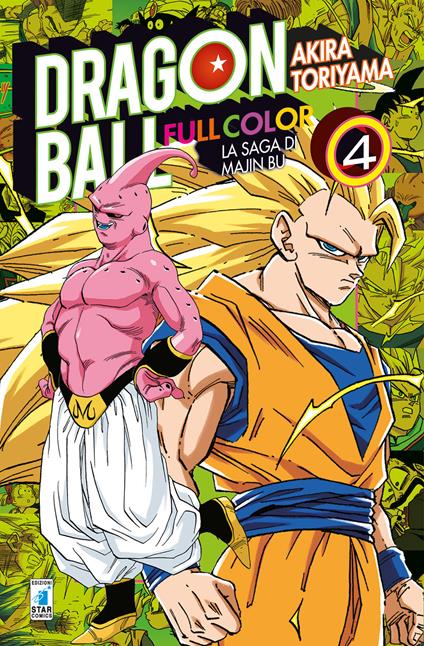 La saga di Majin Bu. Dragon ball full color. Vol. 4 - Akira Toriyama -  Libro - Star Comics 