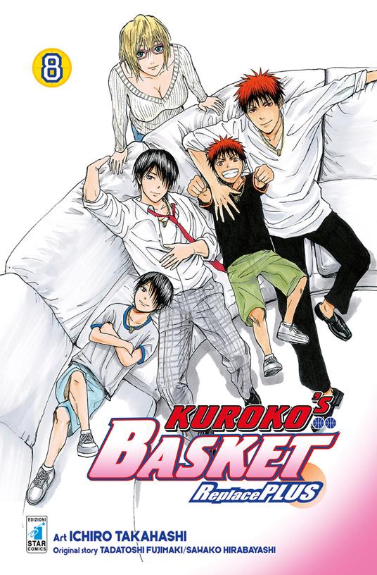 Kuroko's basket. Replace plus. Vol. 8 - Tadatoshi Fujimaki,Sawako Hirabayashi - copertina