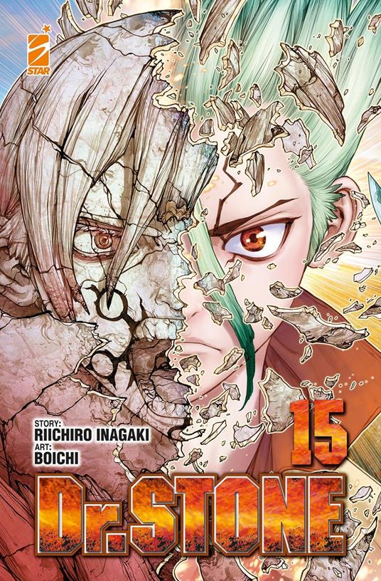 Dr. Stone. Vol. 15 - Riichiro Inagaki - copertina