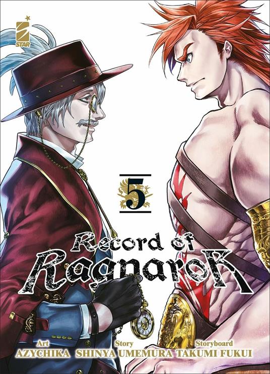 Record of Ragnarok. Vol. 5 - Shinya Umemura,Takumi Fukui - copertina