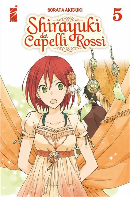 Shirayuki dai capelli rossi. Vol. 5 - Sorata Akiduki - copertina