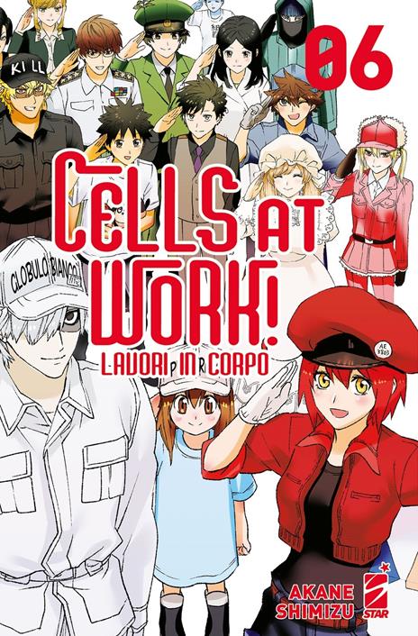 Cells at work! Lavori in corpo. Vol. 6 - Akane Shimizu - copertina