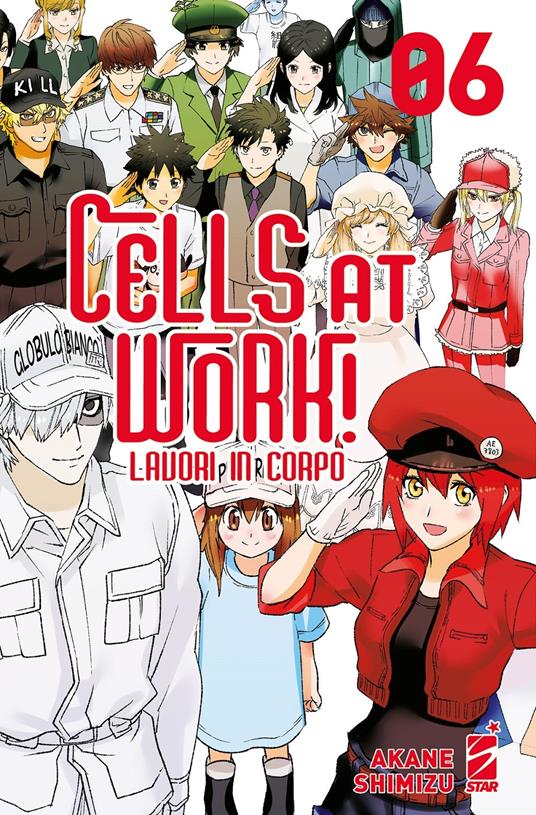 Cells at work! Lavori in corpo. Vol. 6 - Akane Shimizu - copertina