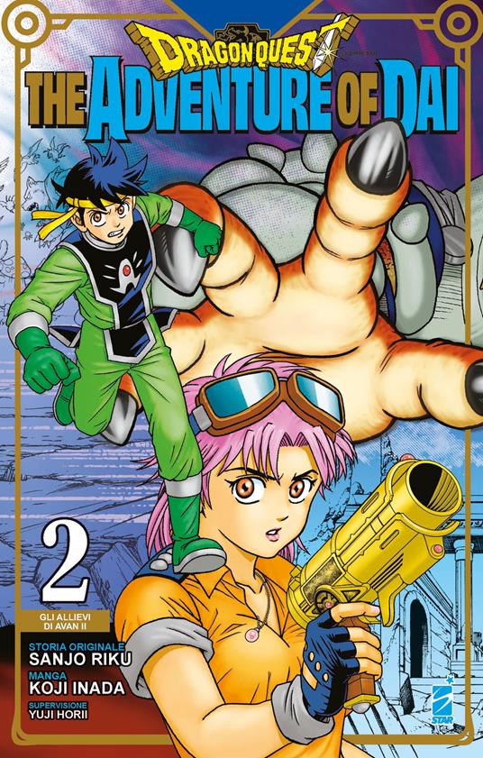 The adventure of Dai. Dragon quest. Vol. 2: Gli allievi di Avan II - Riku Sanjo,Yuji Horii - copertina