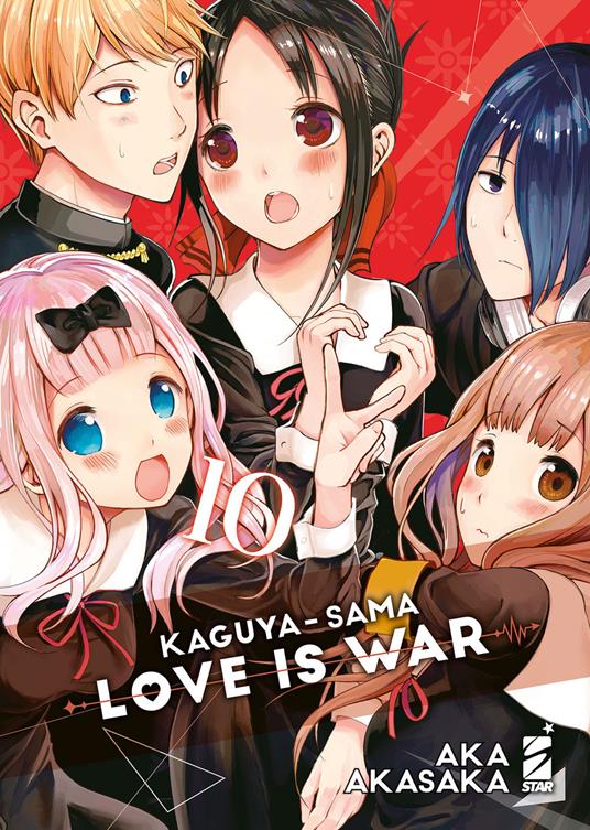 Kaguya-sama. Love is war. Vol. 10 - Aka Akasaka - copertina