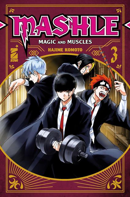 Mashle. Vol. 3 - Hajime Komoto - copertina