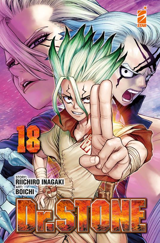 Dr. Stone. Vol. 18 - Riichiro Inagaki - copertina