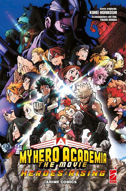 Heroes: rising. My Hero Academia the movie - Kohei Horikoshi - copertina