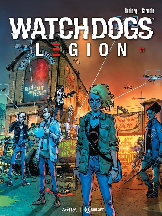 Watch dogs: Legion. Vol. 2: Spiral syndrome - Sylvain Runberg - copertina