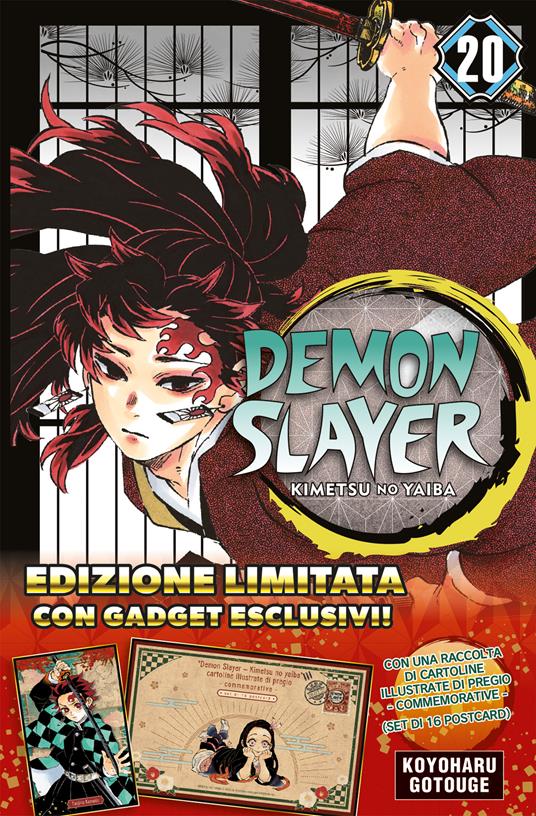 Demon slayer. Kimetsu no yaiba. Limited edition. Con 16 postcard. Vol. 20 - Koyoharu Gotouge - copertina