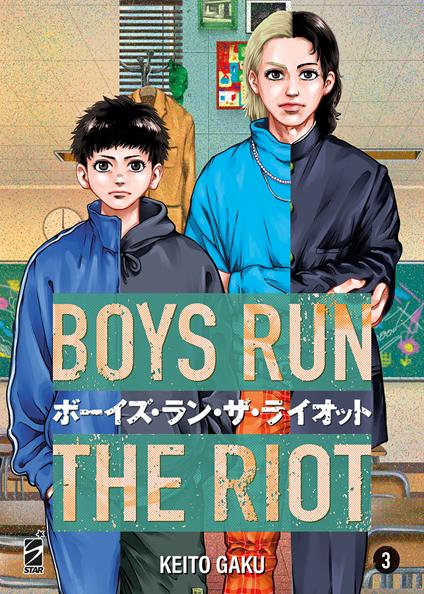 Boys run the riot. Vol. 3 - Keito Gaku - copertina