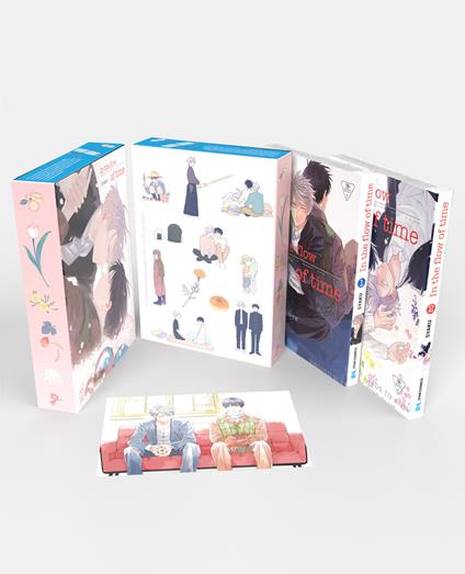 In the flow of time. Box. Con Illustration card. Vol. 1-2 - Syaku - copertina