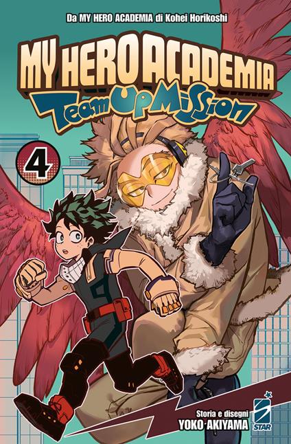Team up mission. My Hero Academia. Vol. 4 - Kohei Horikoshi - copertina