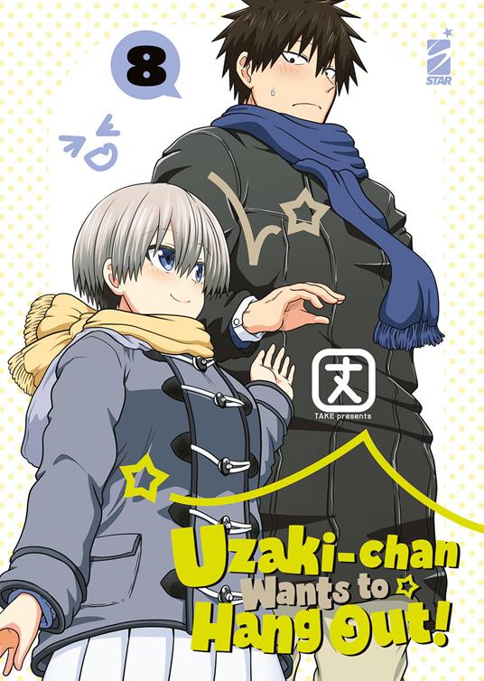 Uzaki-chan wants to hang out!. Vol. 8 - Take - copertina