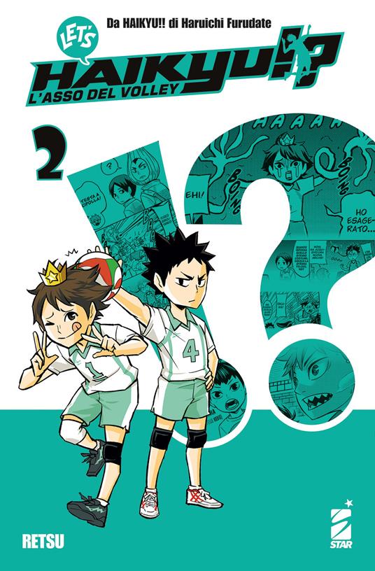 Let's haikyu!? L'asso del volley. Vol. 2 - Haruichi Furudate - copertina