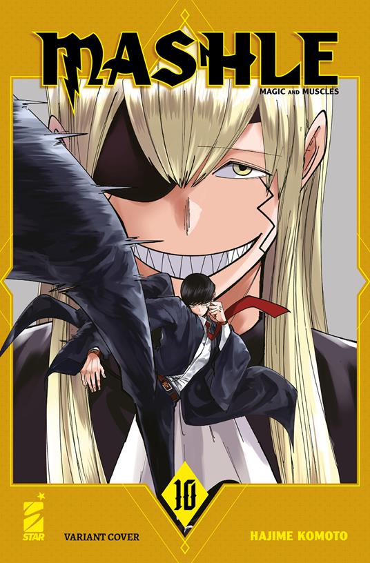 Mashle. Ediz. variant. Con Poster. Con Adesivi. Vol. 10 - Hajime Komoto - copertina