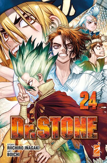 Dr. Stone. Vol. 24 - Riichiro Inagaki - copertina