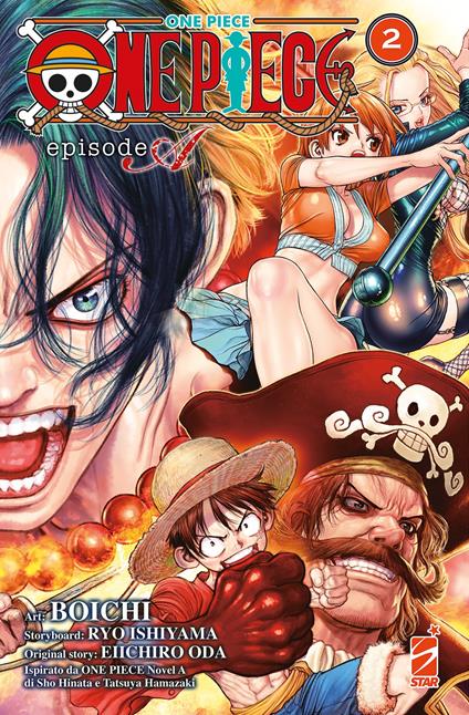 One piece. Episode A. Vol. 2 - Ryo Ishiyama,Eiichiro Oda,Sho Hinata - copertina