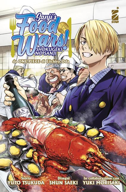 Sanji's food wars! Shokugeki no Sanji - Eiichiro Oda,Yuto Tsukuda - copertina