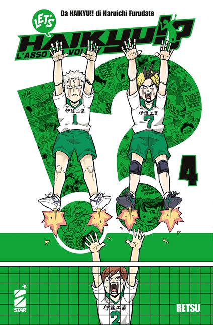 Let's haikyu!? L'asso del volley. Vol. 4 - Haruichi Furudate - copertina