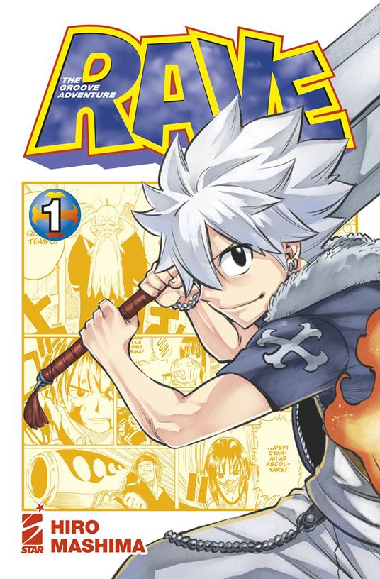 Rave. The Groove Adventure. New edition. Ediz. variant. Vol. 1 - Hiro Mashima - copertina