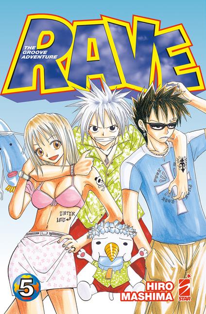 Rave. The groove adventure. New edition. Vol. 5 - Hiro Mashima - copertina