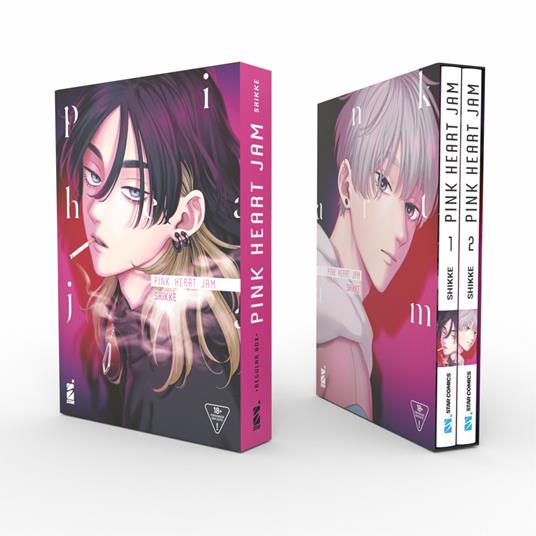 Pink heart jam. Regular box. Ediz. italiana. Vol. 1-2 - Shikke - copertina