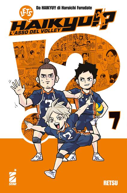 Let's haikyu!? L'asso del volley. Vol. 7 - Haruichi Furudate - copertina