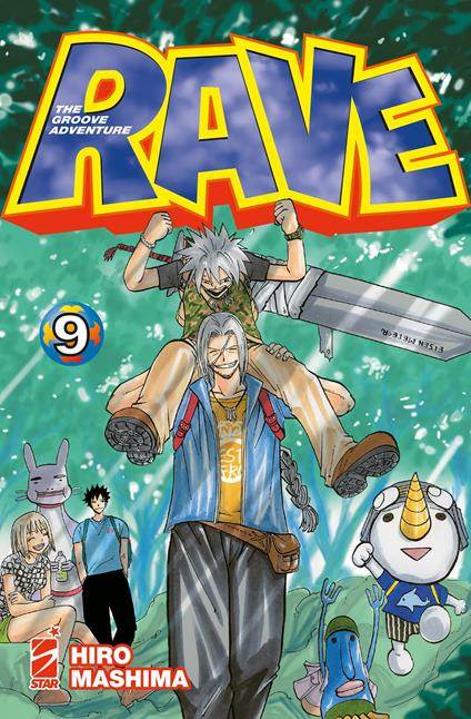 Rave. The groove adventure. New edition. Vol. 9 - Hiro Mashima - copertina