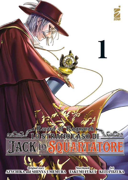 Record of Ragnarok. Lo strano caso di Jack lo squartatore. Vol. 1 - Takumi Fukui,Shinya Umemura - copertina