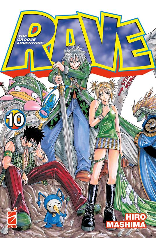 Rave. The groove adventure. New edition. Vol. 10 - Hiro Mashima - copertina