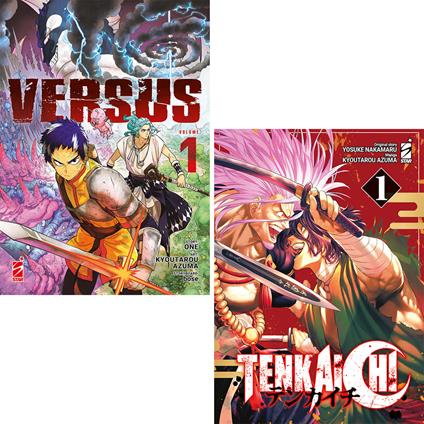 Versus vol. 1-Tenkaichi vol. 1. Bundle edition. Con 2 illustration card - One,Bose,Yosuke Nakamaru - copertina