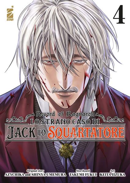 Record of Ragnarok. Lo strano caso di Jack lo squartatore. Vol. 4 - Takumi Fukui,Shinya Umemura - copertina