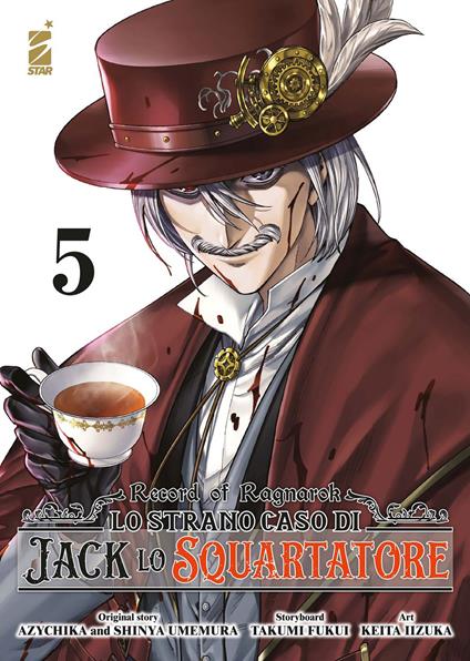 Record of Ragnarok. Lo strano caso di Jack lo squartatore. Vol. 6 - Takumi Fukui,Shinya Umemura - copertina