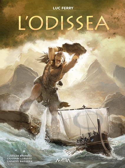 L'odissea - Clotilde Bruneau - copertina